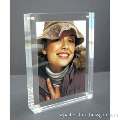 Lucite Photo Frame